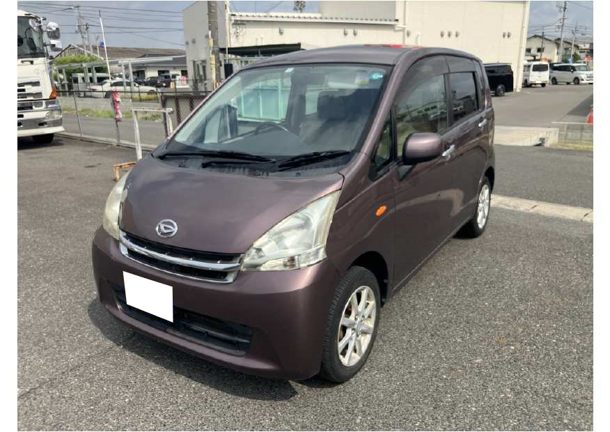 ダイハツムーヴ平成23年式(2011年式)岡山県岡山市の買取実績2026/01/15画像1