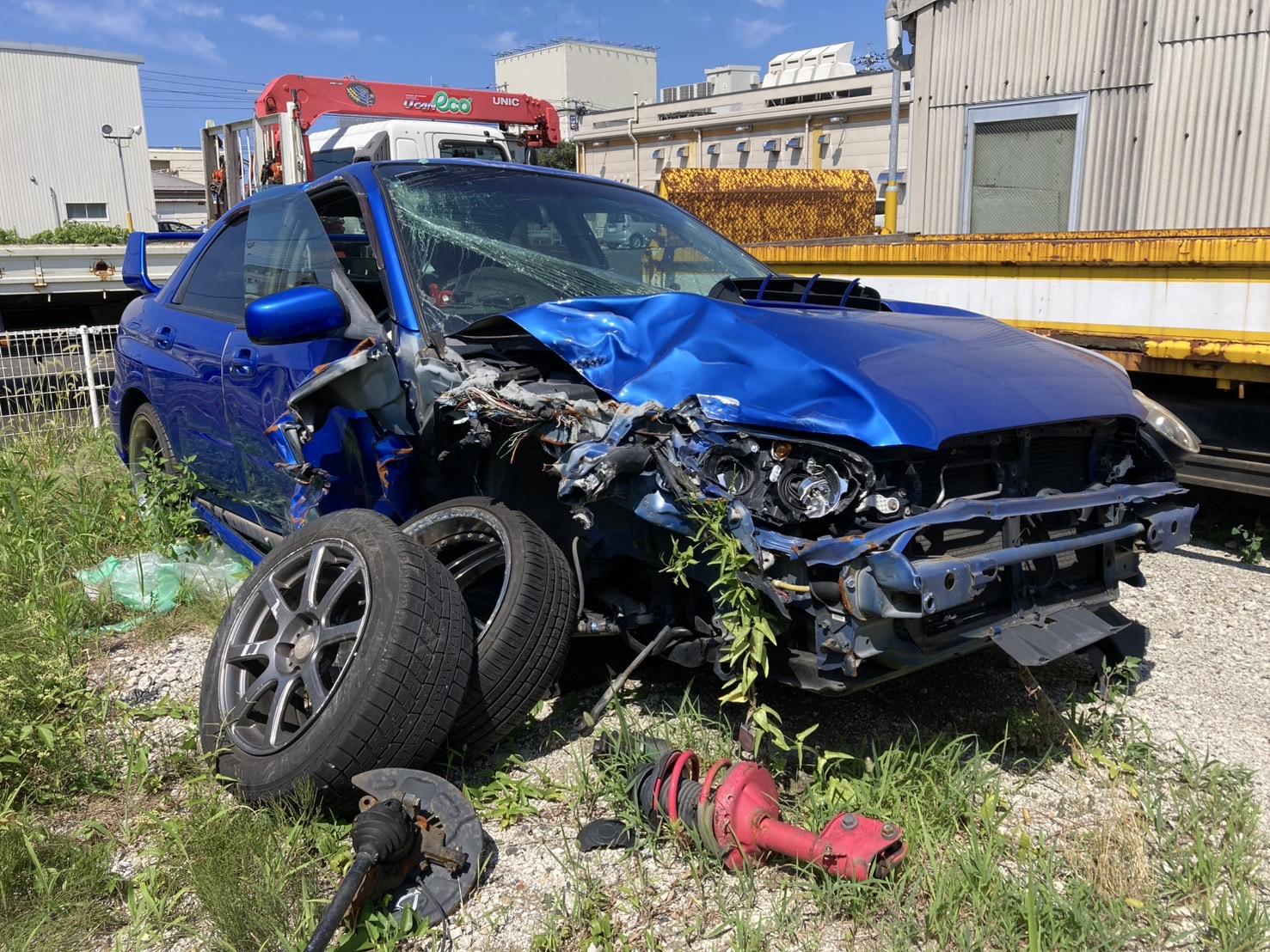 スバルインプレッサ平成16年式(2004年式)鳥取県鳥取市の買取実績2026/01/15画像1