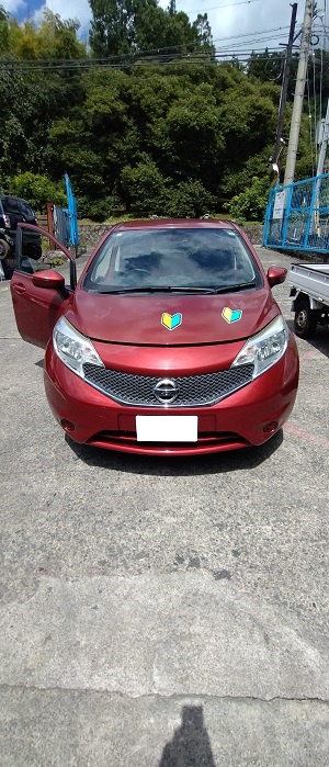 ニッサンノート平成27年式(2015年式)大分県日田市の買取実績2026/01/15画像1