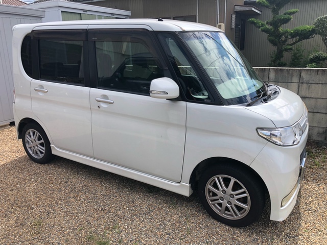 ダイハツタント平成22年式(2010年式)徳島県阿南市の買取実績2026/01/23画像1