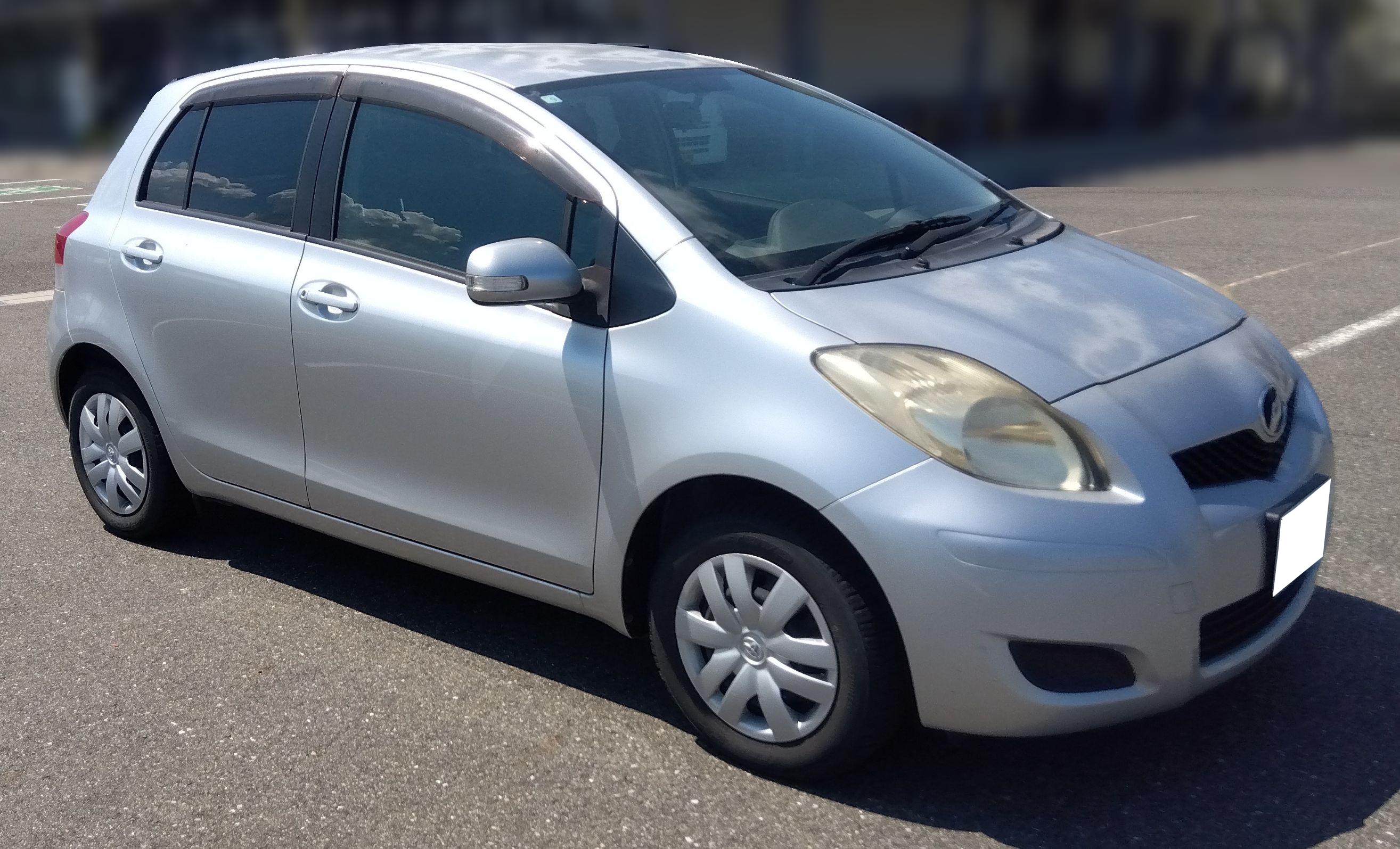 トヨタヴィッツ平成22年式(2010年式)滋賀県近江八幡市の買取実績2026/01/23画像1