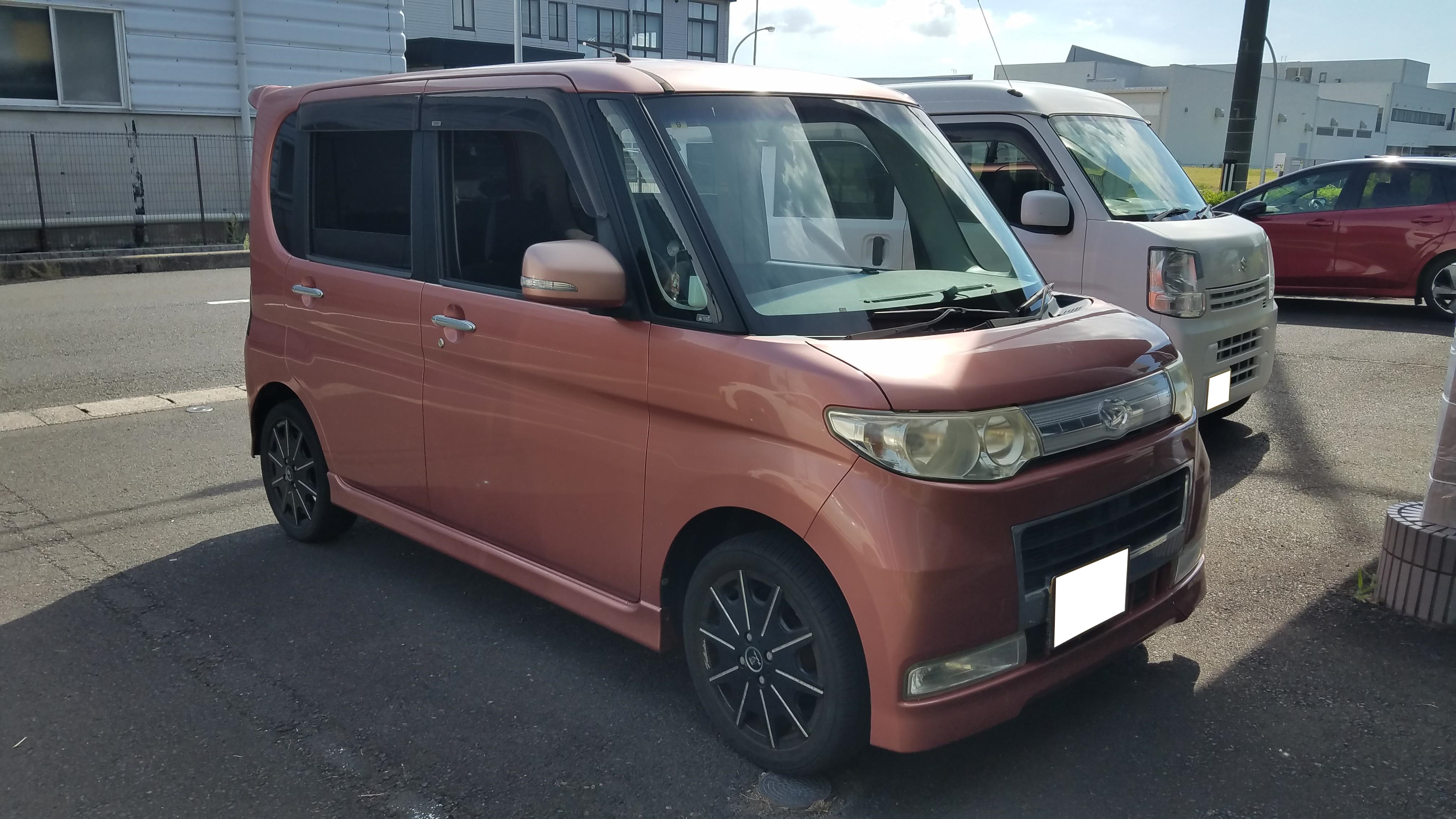 ダイハツタント平成22年式(2010年式)島根県出雲市の買取実績2026/01/23画像1