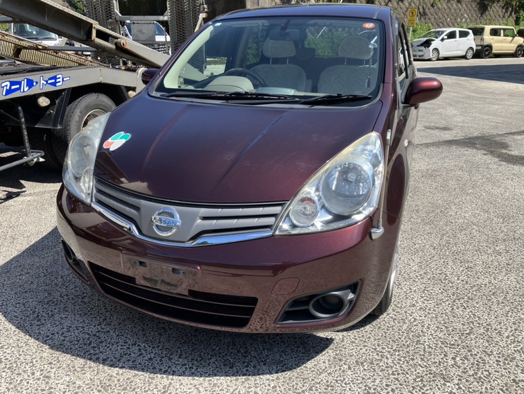 ニッサンノート平成23年式(2011年式)長崎県長崎市の買取実績2026/01/23画像1