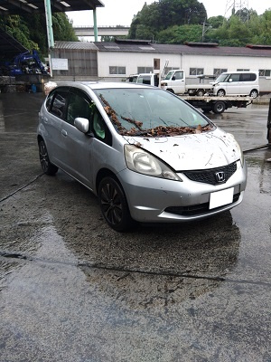 ホンダフィット平成22年式(2010年式)大分県日田市の買取実績2026/01/23画像1