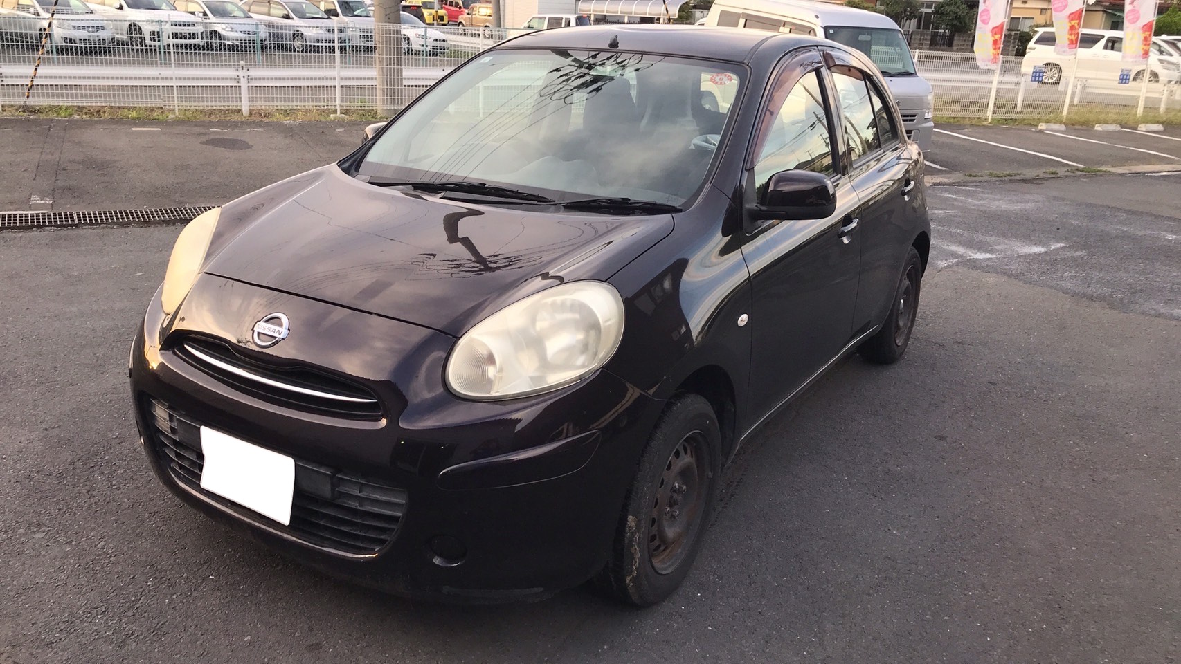 ニッサンマーチ平成23年式(2011年式)宮城県登米市の買取実績2026/01/23画像1