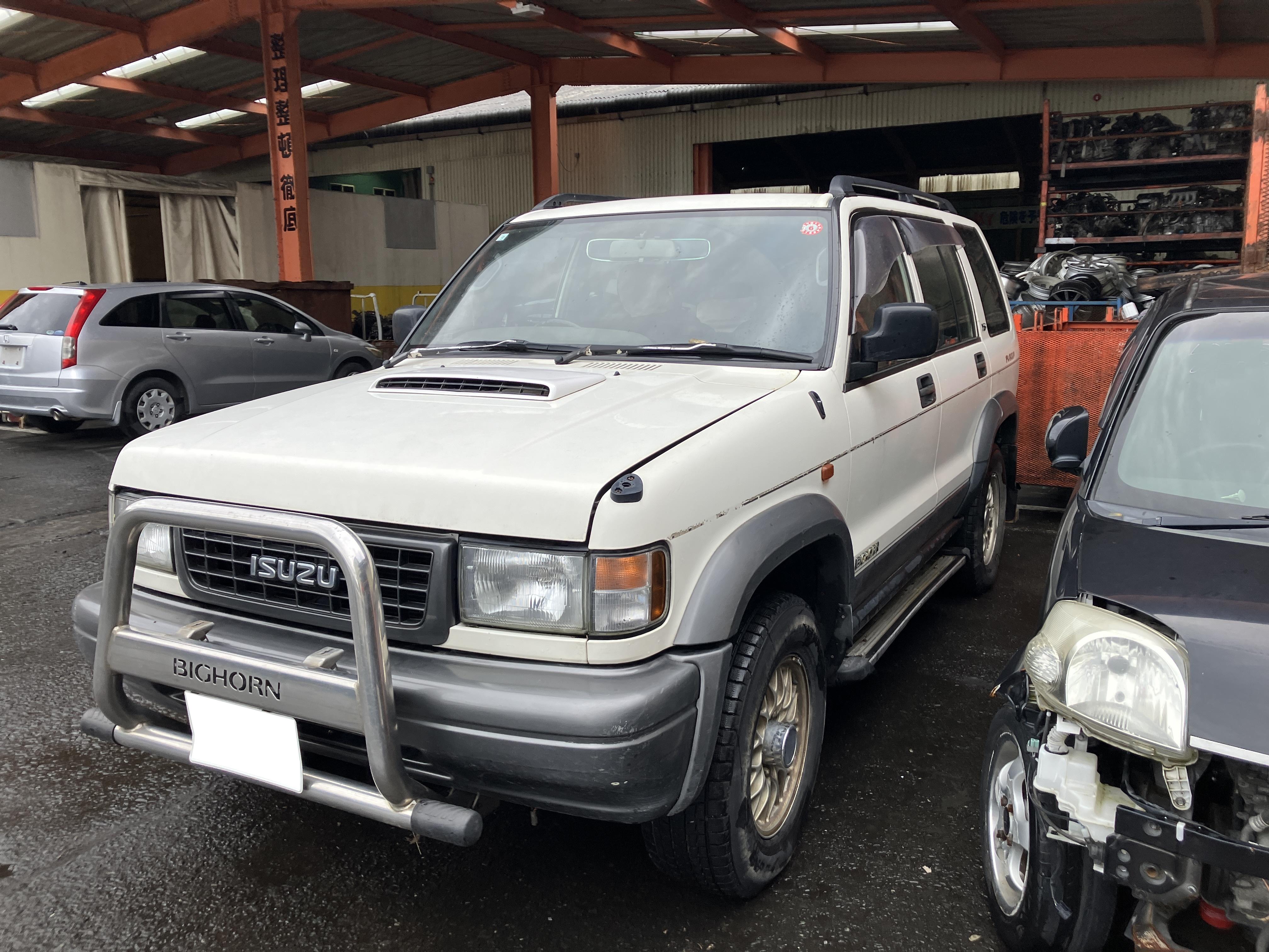 イスズ小型ビッグホーン平成8年式(1996年式)青森県八戸市の買取実績2026/01/23画像1