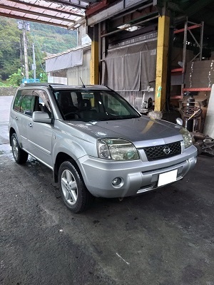 ニッサンエクストレイル平成16年式(2004年式)大分県日田市の買取実績2026/01/28画像1