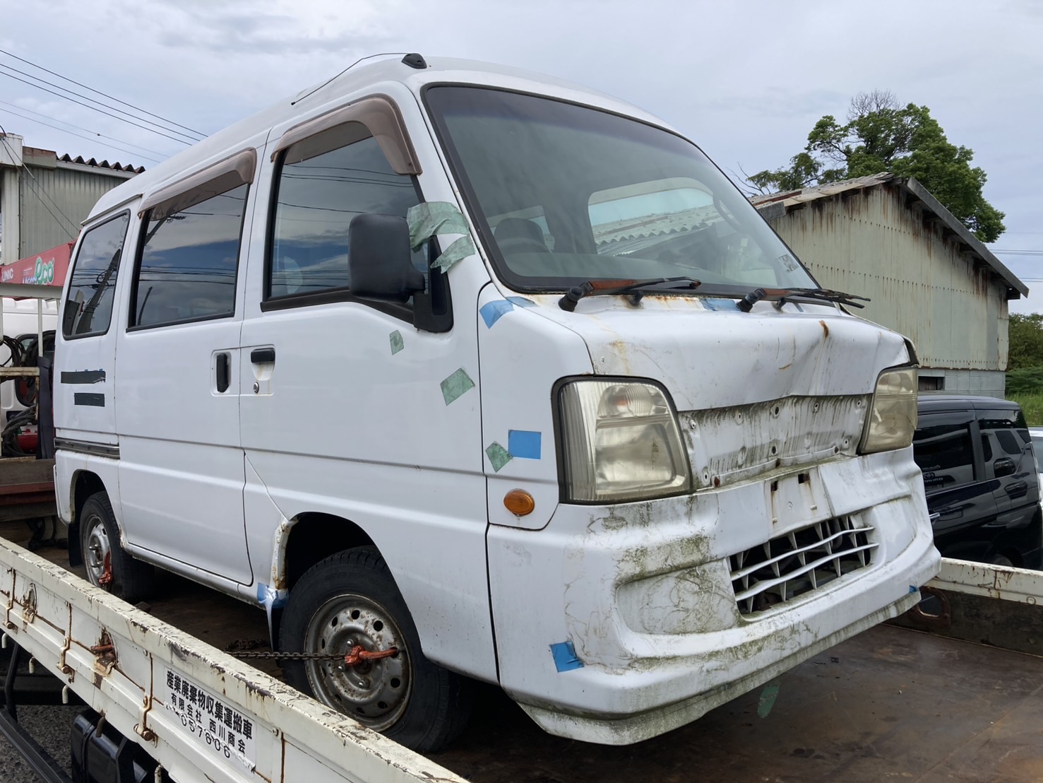 スバルサンバーバン平成19年式(2007年式)鳥取県鳥取市の買取実績2026/01/23画像1