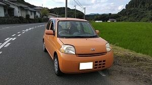 ダイハツエッセ平成18年式(2006年式)大分県日田市の買取実績2026/01/28画像1