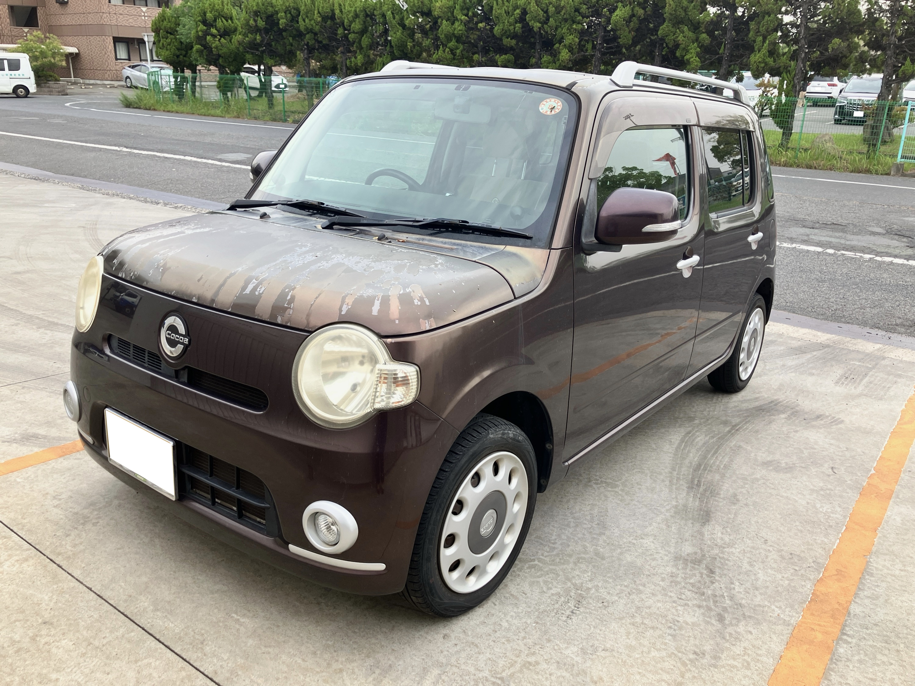 ダイハツミラココア平成22年式(2010年式)広島県福山市の買取実績2026/01/23画像1