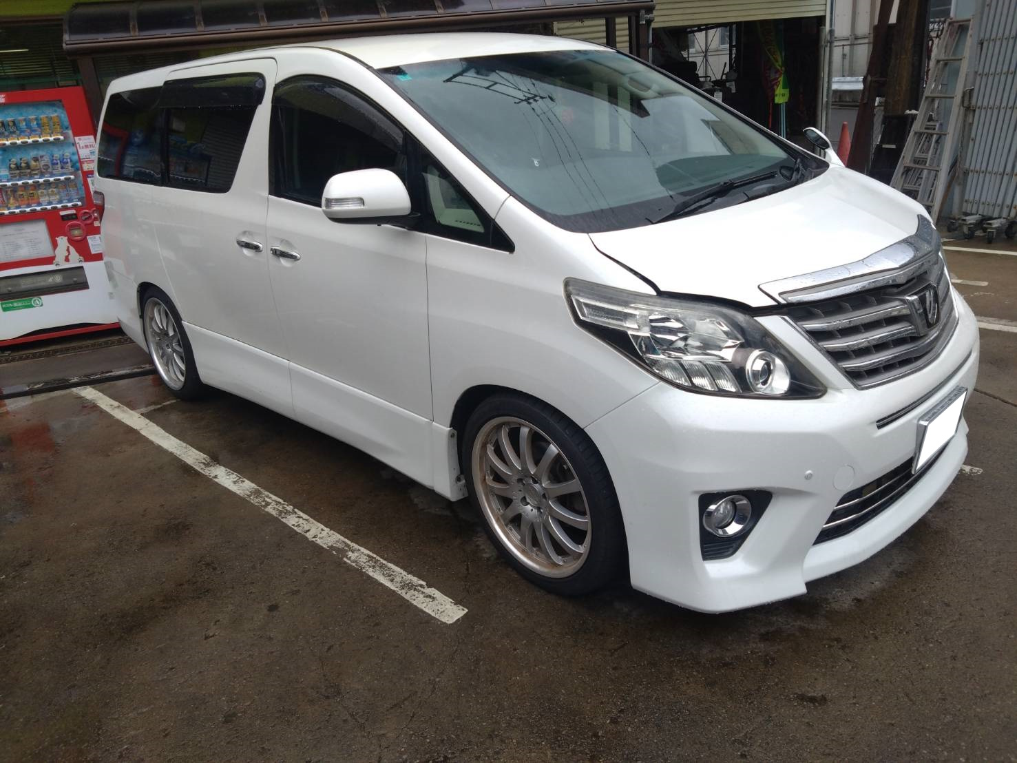 トヨタアルファード平成26年式(2014年式)鳥取県鳥取市の買取実績2026/01/23画像1