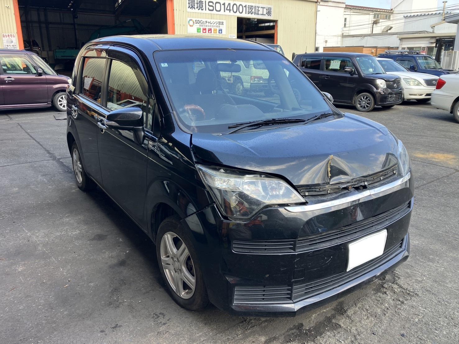 トヨタスペイド平成26年式(2014年式)青森県の買取実績2026/01/28画像1