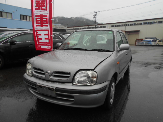 ニッサンマーチ平成12年式(2000年式)静岡県静岡市の買取実績2026/01/28画像1
