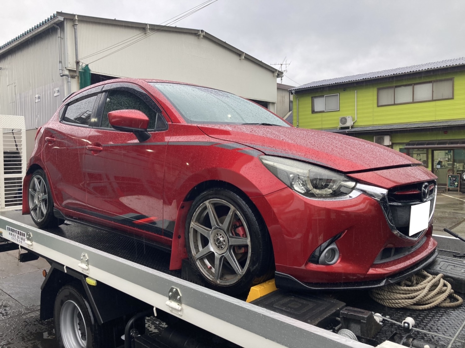 マツダデミオ平成19年式(2007年式)鳥取県鳥取市の買取実績2026/01/28画像1