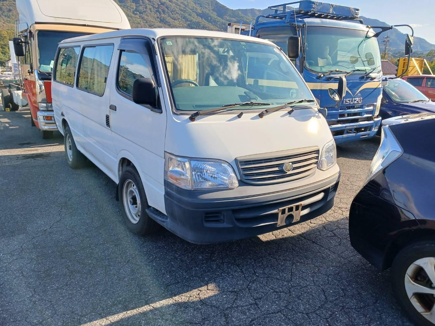 トヨタハイエースワゴン平成13年式(2001年式)広島県廿日市市の買取実績2026/02/05画像1