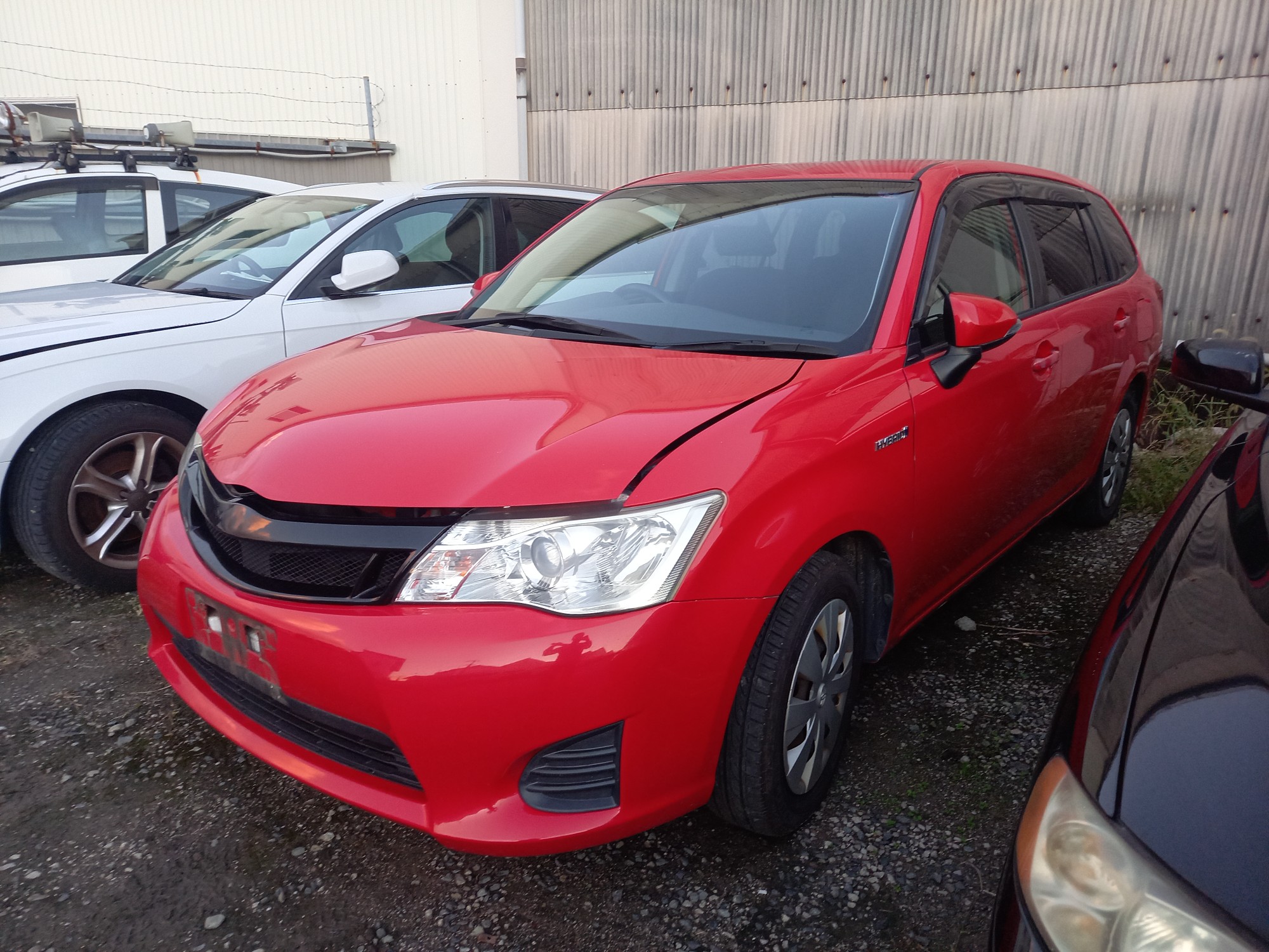 トヨタカローラフィールダーハイブリッド平成26年式(2014年式)愛媛県今治市の買取実績2026/01/28画像1