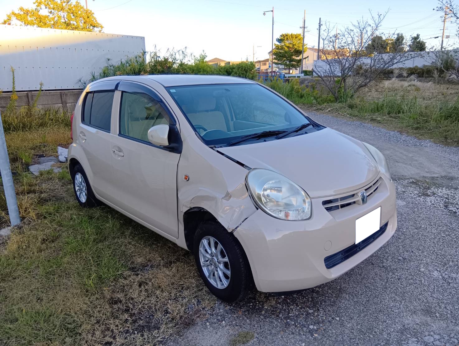 トヨタパッソ平成24年式(2012年式)愛知県知立市の買取実績2026/02/05画像1