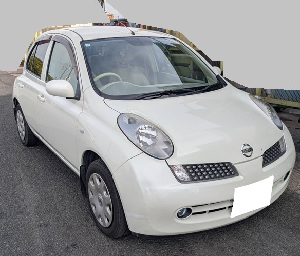 ニッサンマーチ平成19年式(2007年式)千葉県市原市の買取実績2026/02/05画像1