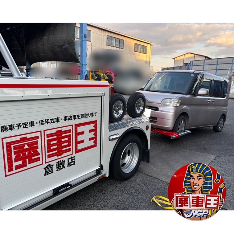 ダイハツタント平成20年式(2008年式)岡山県倉敷市の買取実績2026/02/05画像1