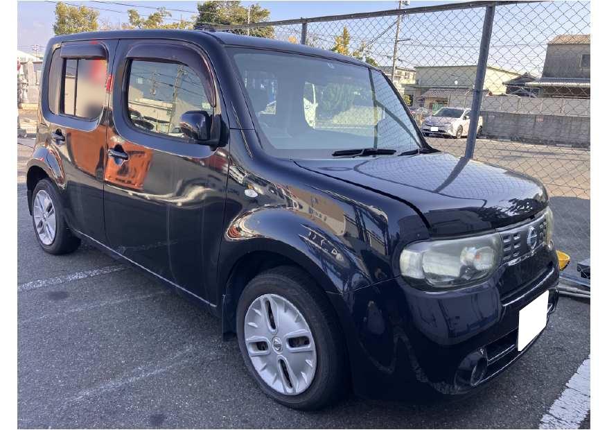 ニッサンキューブ平成23年式(2011年式)岡山県岡山市の買取実績2026/02/05画像1