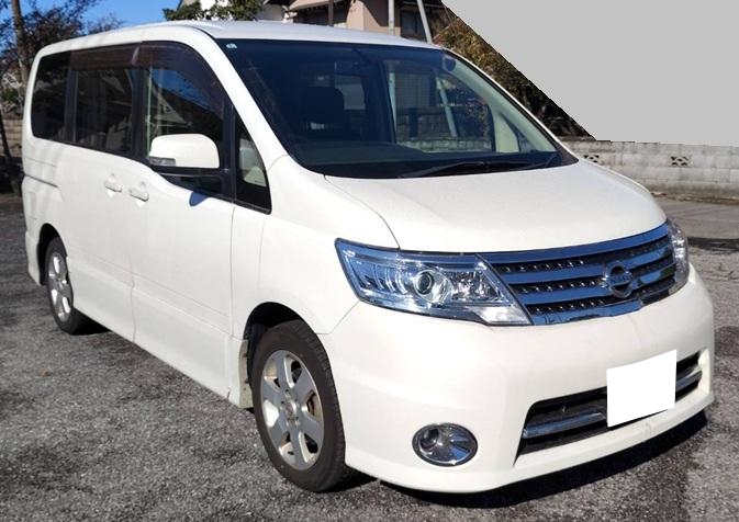 ニッサンセレナ平成20年式(2008年式)千葉県市原市の買取実績2026/02/05画像1