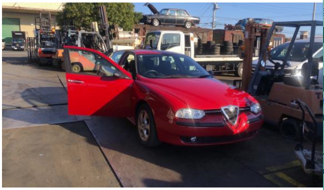 アルファロメオアルファ・１５６スポーツワゴン平成13年式(2001年式)茨城県那珂市の買取実績2026/02/05画像1