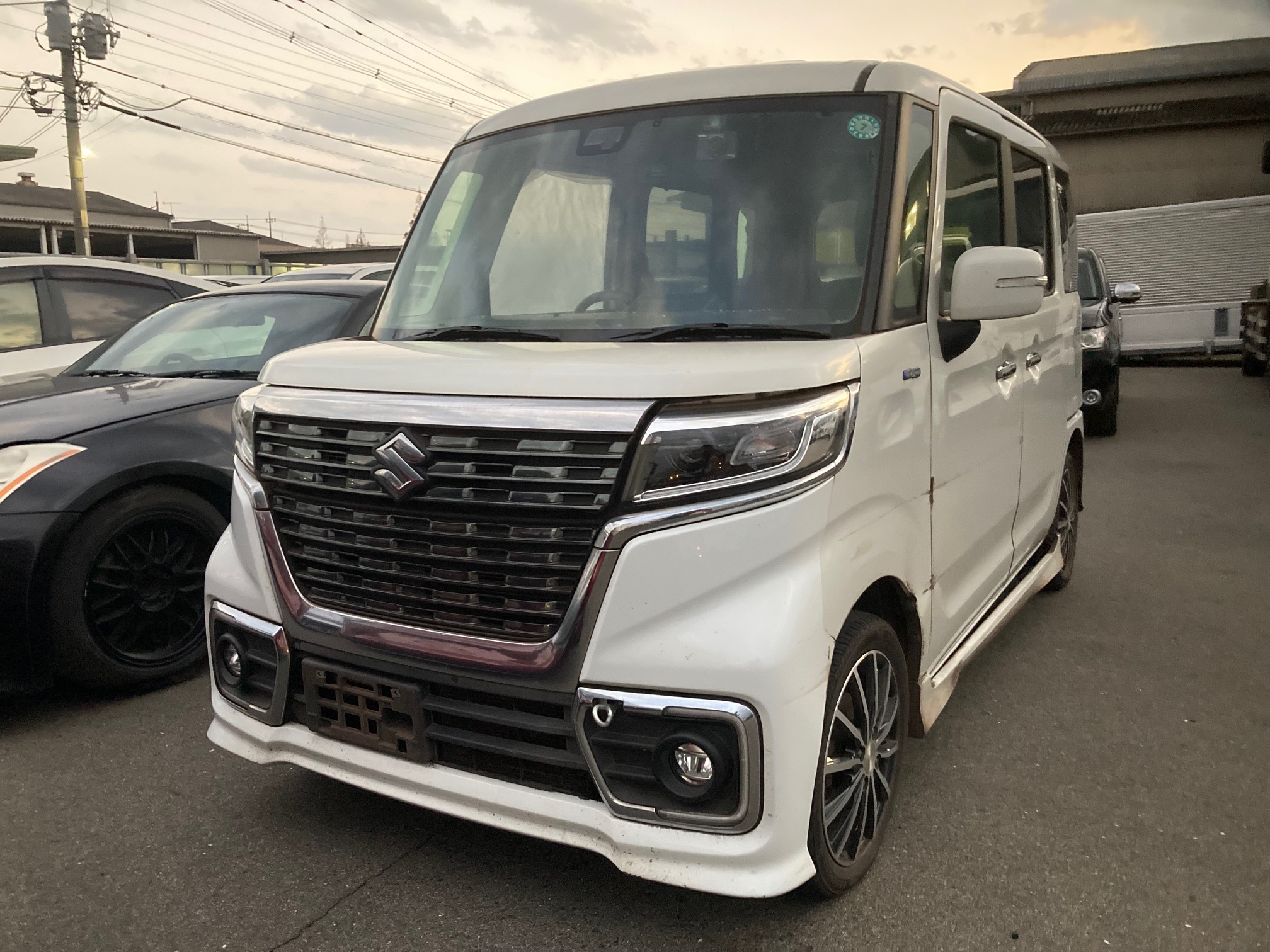 スズキスペーシアカスタム令和元年式(2019年式)広島県福山市の買取実績2026/02/05画像1