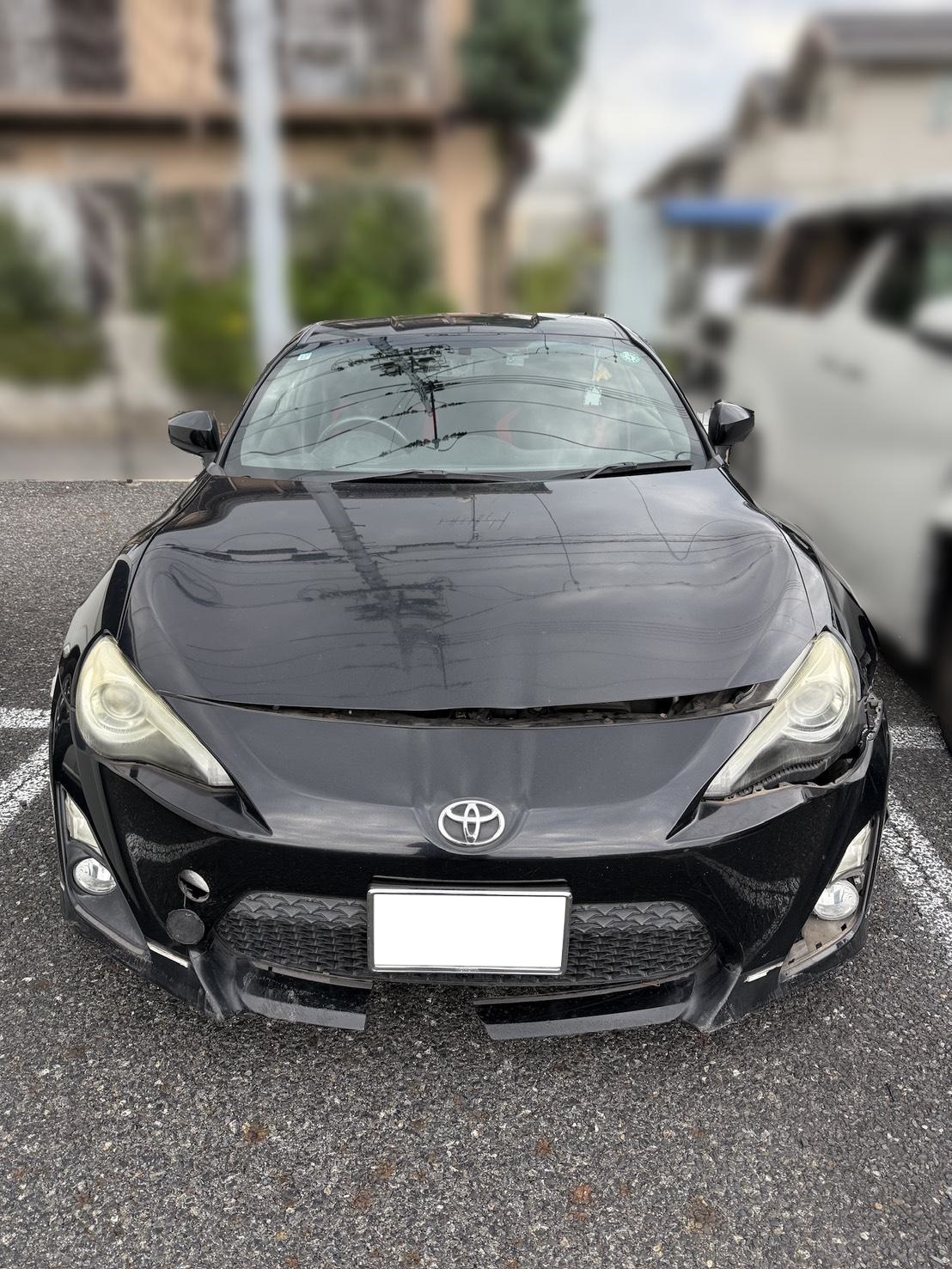 トヨタ８６平成24年式(2012年式)岡山県倉敷市の買取実績2026/02/12画像1