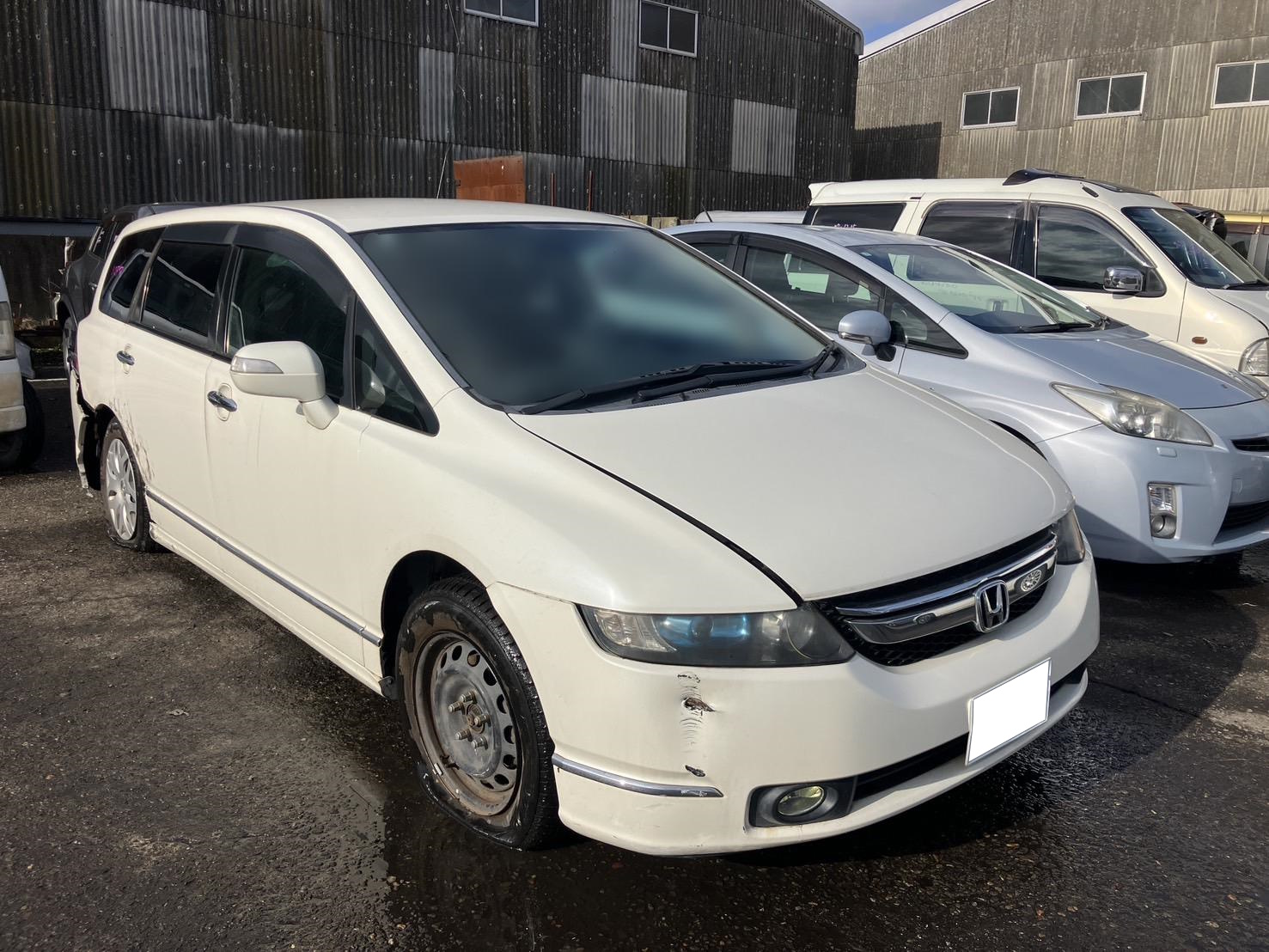 ホンダオデッセイ平成20年式(2008年式)青森県八戸市の買取実績2026/02/12画像1