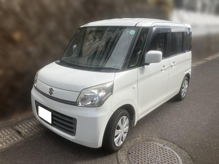 スズキスペーシア平成26年式(2014年式)鹿児島県鹿児島市の買取実績2026/02/12画像1