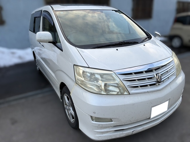 トヨタアルファード平成17年式(2005年式)北海道旭川市の買取実績2026/02/05画像1