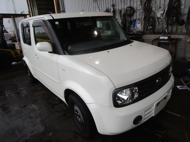 ニッサンキューブ平成20年式(2008年式)富山県氷見市の買取実績2026/02/05画像1