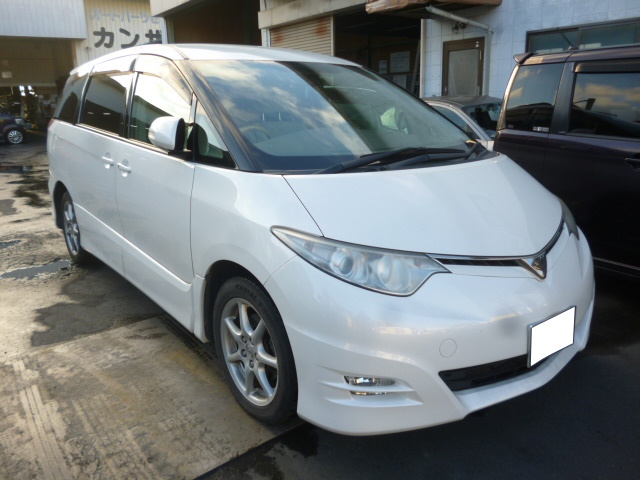 トヨタエスティマ平成20年式(2008年式)滋賀県甲賀市の買取実績2026/02/12画像1