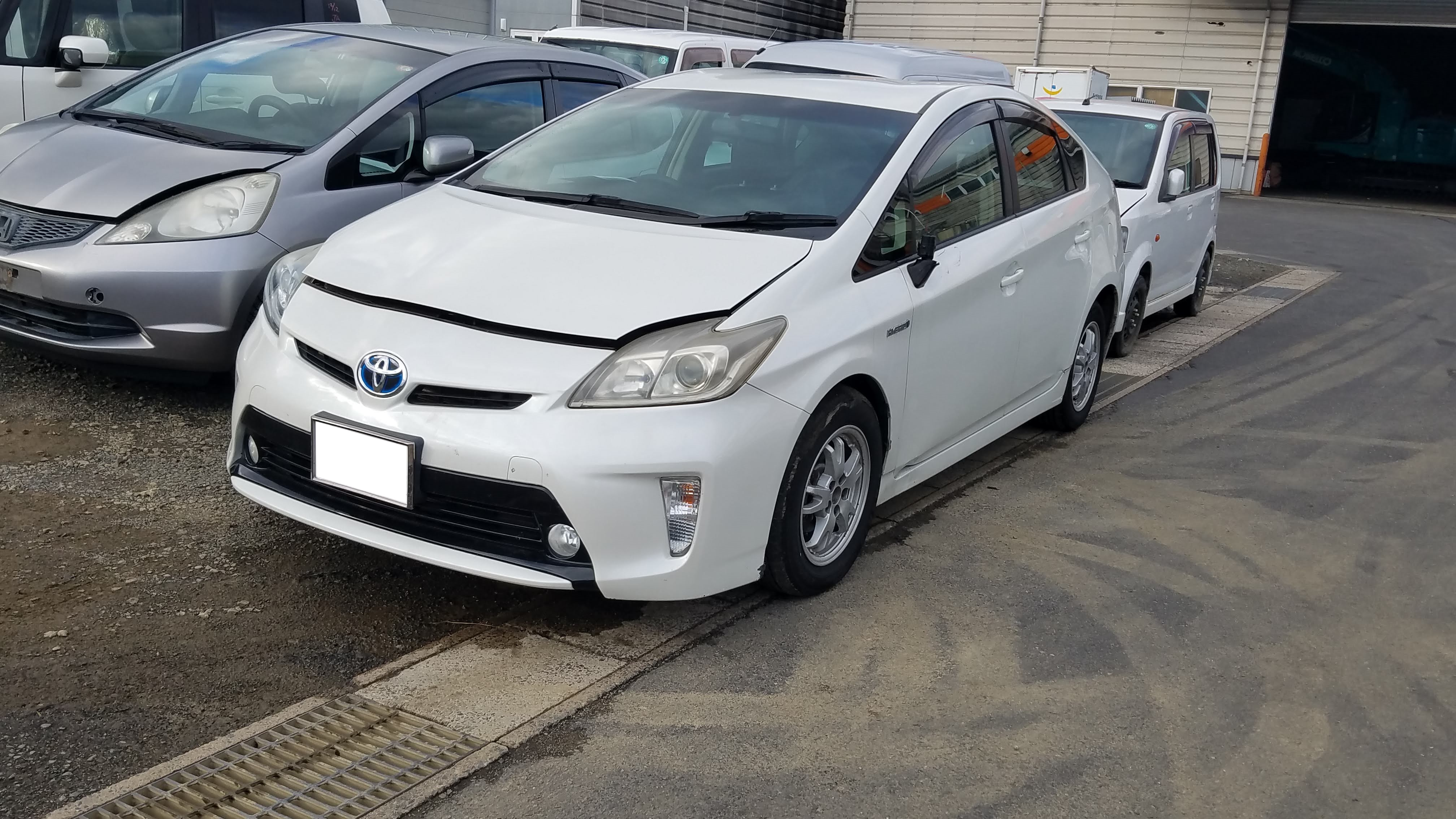 トヨタプリウス平成24年式(2012年式)広島県福山市の買取実績2026/02/12画像1