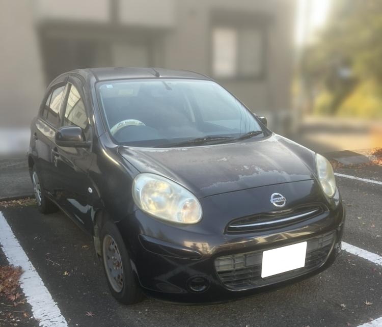 ニッサンマーチ平成25年式(2013年式)鹿児島県日置市の買取実績2026/02/12画像1