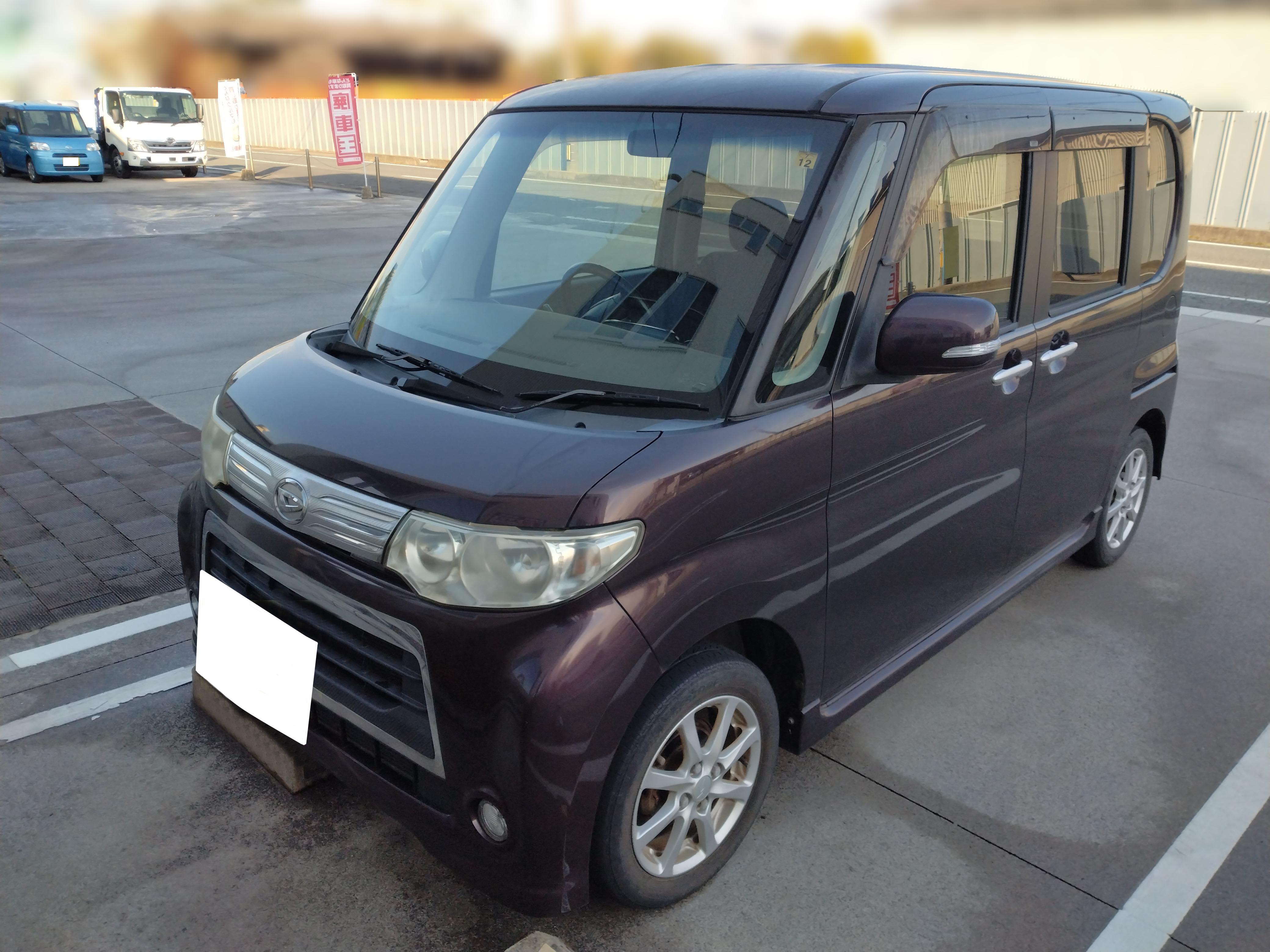 ダイハツタント平成22年式(2010年式)山口県宇部市の買取実績2026/02/12画像1