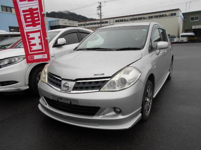 ニッサンティーダ平成21年式(2009年式)静岡県牧之原市の買取実績2026/02/12画像1