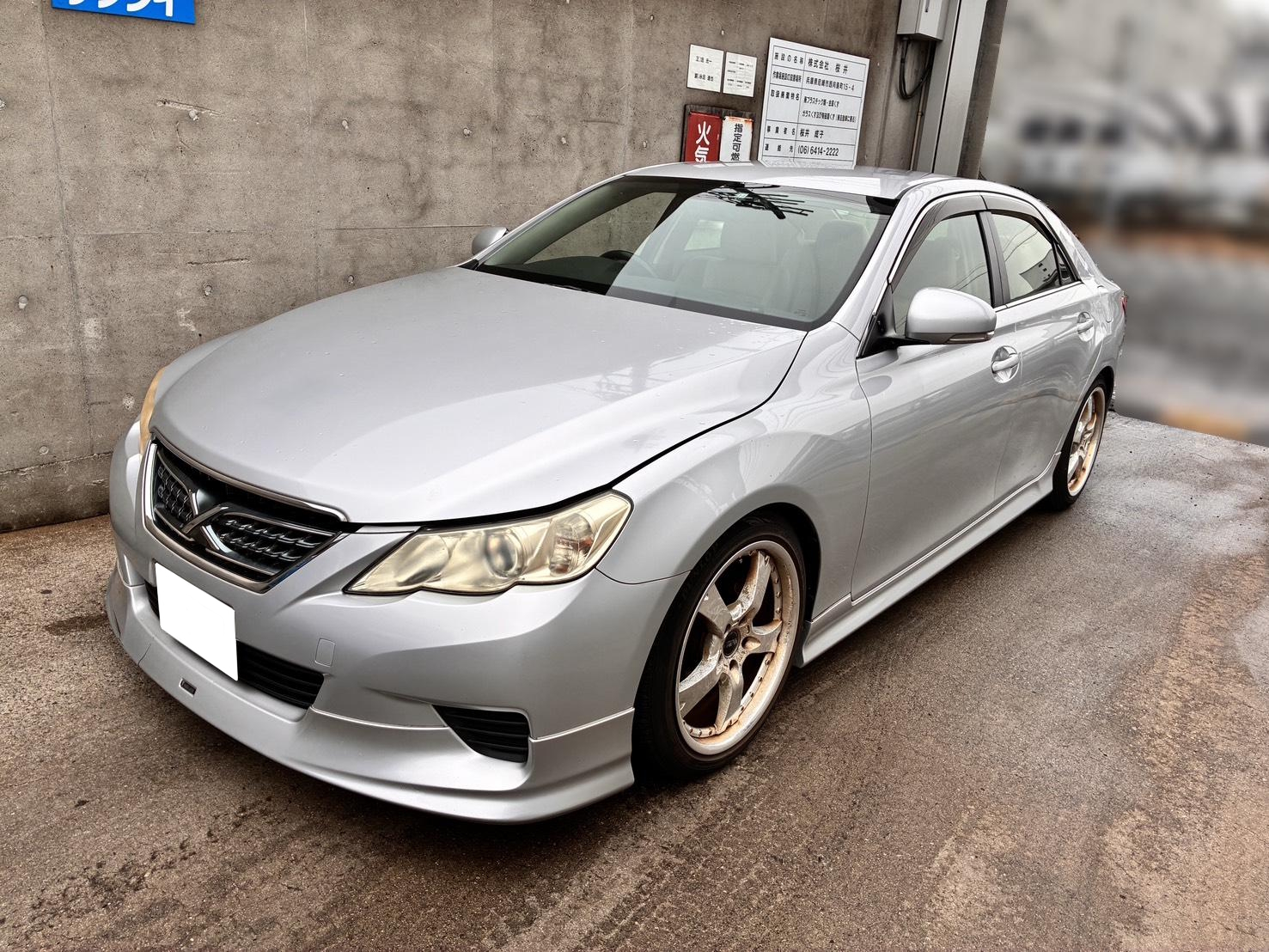 トヨタマークＸ平成22年式(2010年式)兵庫県神戸市の買取実績2026/02/12画像1