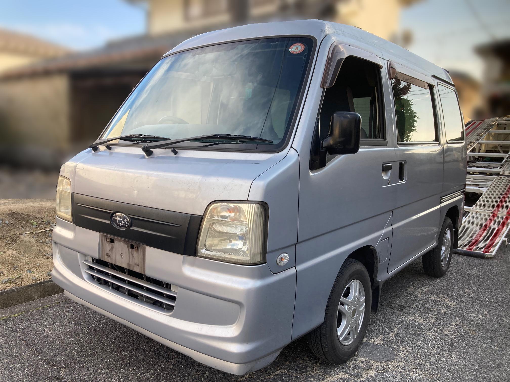 スバルサンバーバン平成19年式(2007年式)広島県福山市の買取実績2026/02/12画像1