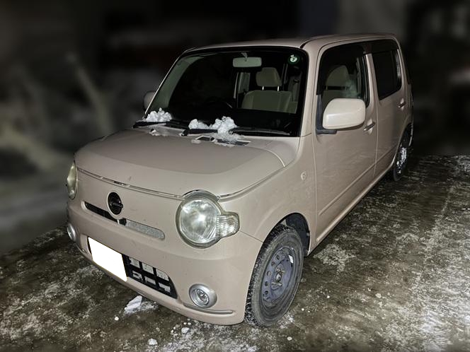 ダイハツミラココア平成23年式(2011年式)北海道旭川市の買取実績2026/02/12画像1