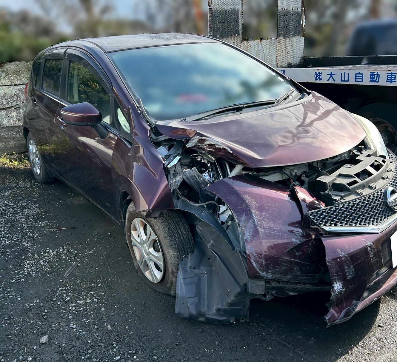 ニッサンノート平成28年式(2016年式)鹿児島県姶良市の買取実績2026/03/10画像1