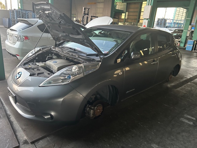 ニッサンリーフ平成26年式(2014年式)広島県福山市の買取実績2026/03/10画像1