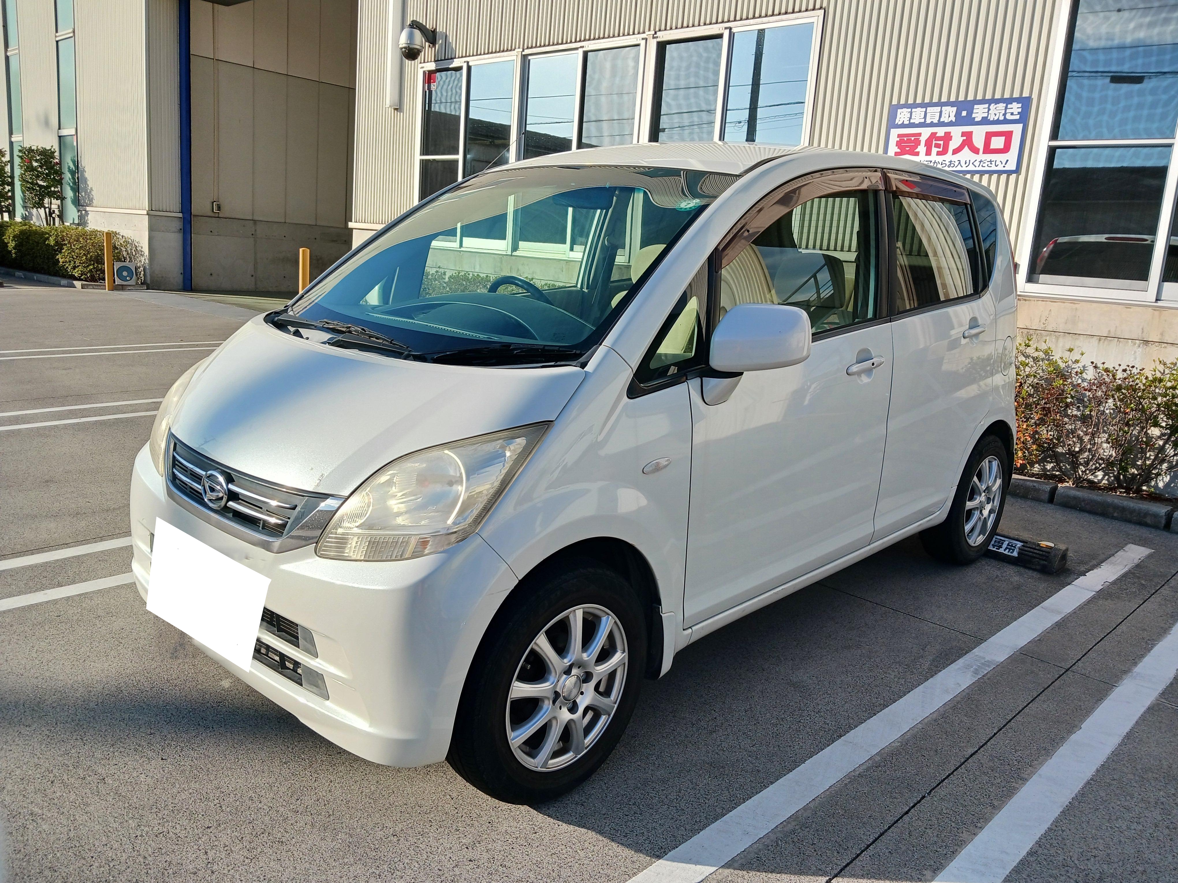 ダイハツムーヴ平成21年式(2009年式)山口県山陽小野田市の買取実績2026/03/10画像1