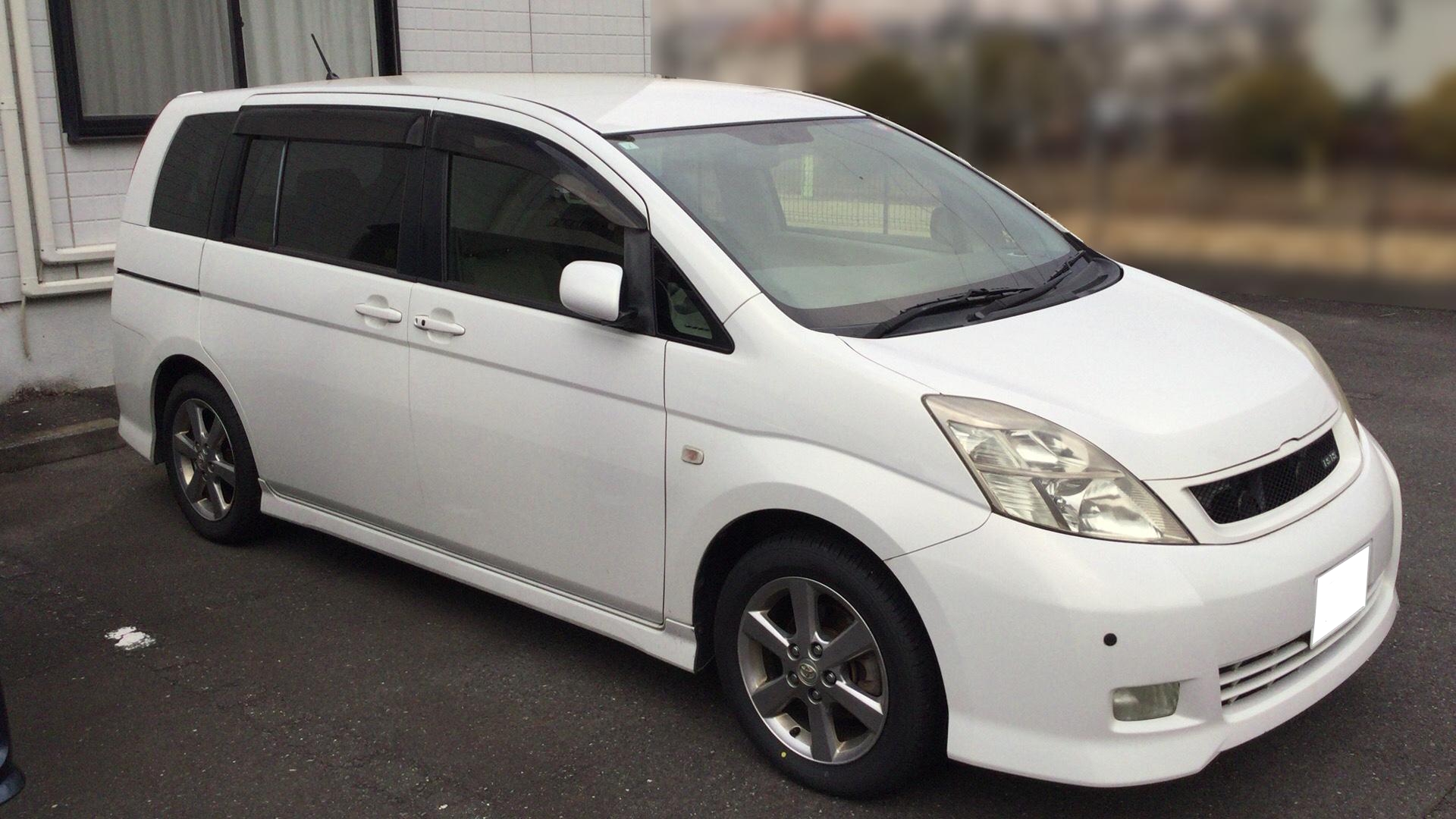 トヨタアイシス平成19年式(2007年式)茨城県龍ケ崎市の買取実績2026/03/10画像1