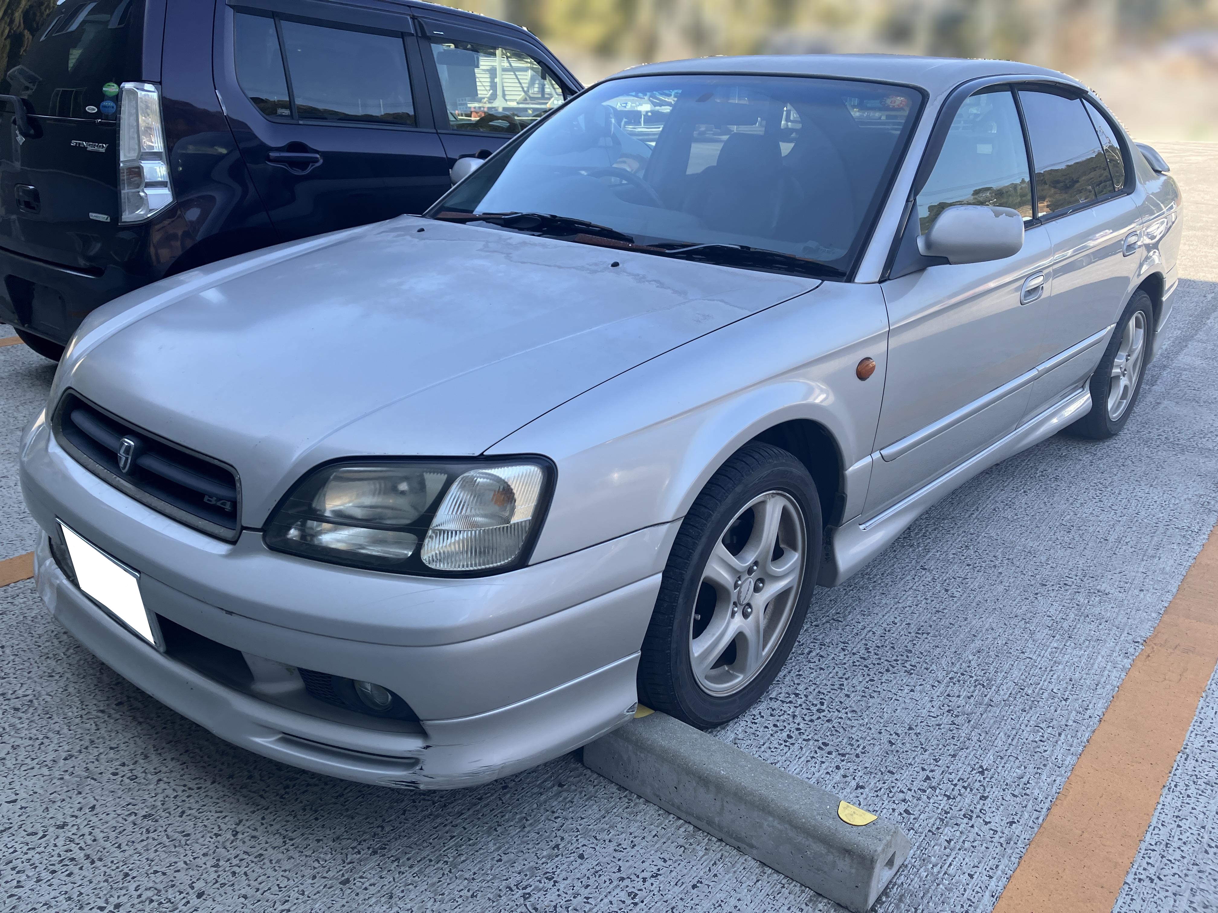 スバルレガシィＢ４平成11年式(1999年式)長崎県島原市の買取実績2026/03/10画像1