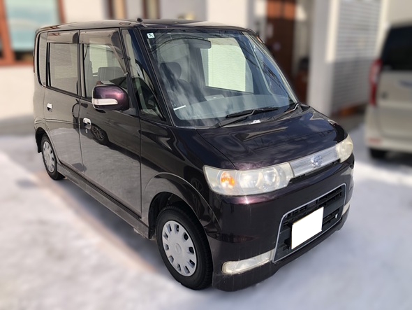 ダイハツタントカスタム平成18年式(2006年式)北海道旭川市の買取実績2026/03/27画像1