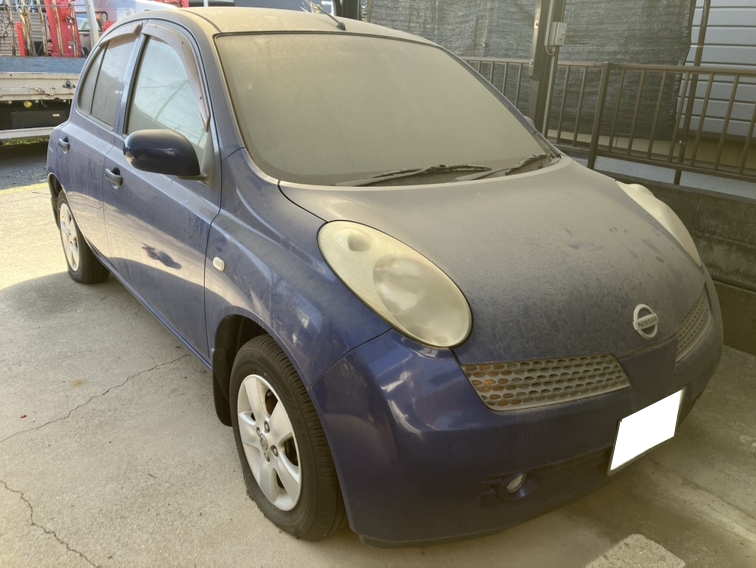 ニッサンマーチ平成15年式(2003年式)長崎県大村市の買取実績2026/03/10画像1