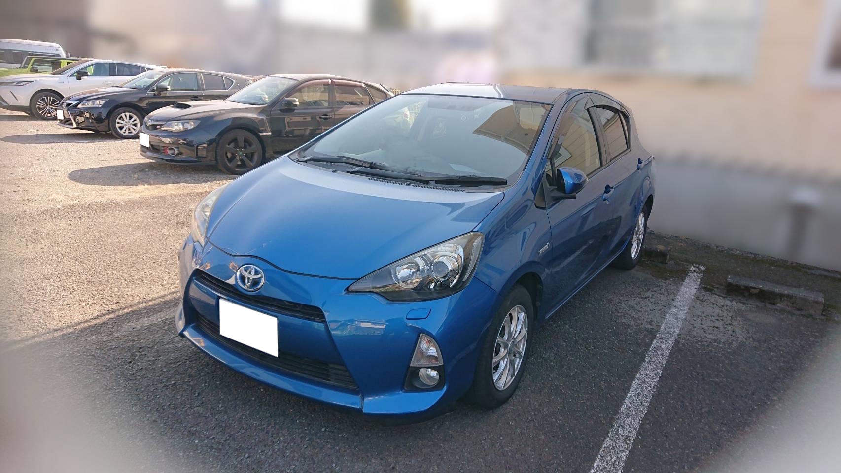 トヨタアクア平成25年式(2013年式)東京都町田市の買取実績2026/03/10画像1