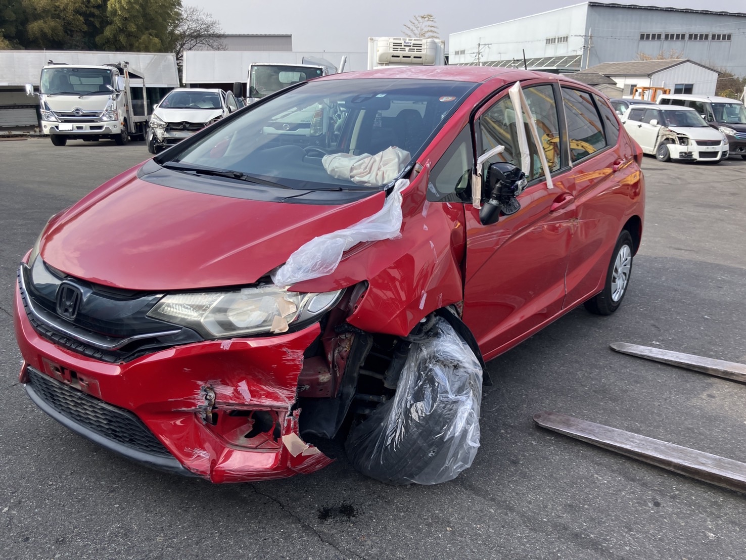 ホンダフィット平成26年式(2014年式)兵庫県の買取実績2026/03/10画像1