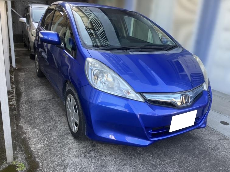 ホンダフィット平成24年式(2012年式)鹿児島県鹿児島市の買取実績2026/03/10画像1